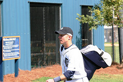 Brandon Inge on first day of Spring Training