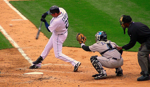 Sean Casey at the bat