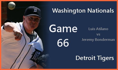 Post image for Game 2010.066: Nationals at Tigers