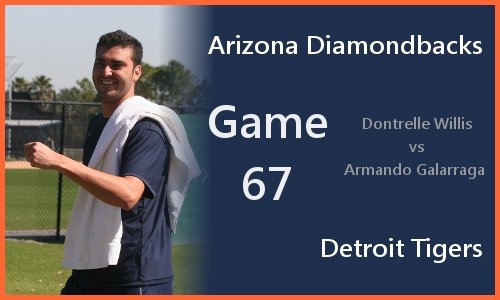 Post image for Game 2010.067: Diamondbacks at Tigers