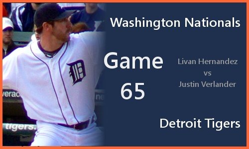Post image for Game 2010.065: Nationals at Tigers